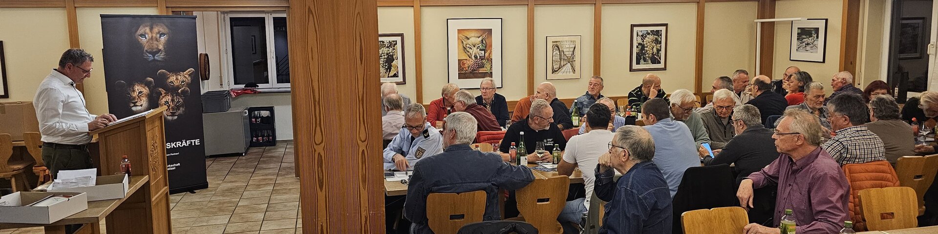 Jahreshauptversammlung 2025 der GdP Bezirksgruppe Freiburg | © © GdP-BW 2025 - alle Rechte vorbehalten