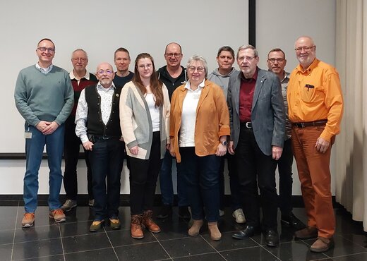 Ein Teil der Teilnehmer: ganz links Frank Bauer, Elke Busch 5. von rechts, Organisator der Schulung Landseniorenvorsitzender Martin Zerrinius 3. von rechts | © © GdP-BW 2025 / Martin Zerrinius - alle Rechte vorbehalten