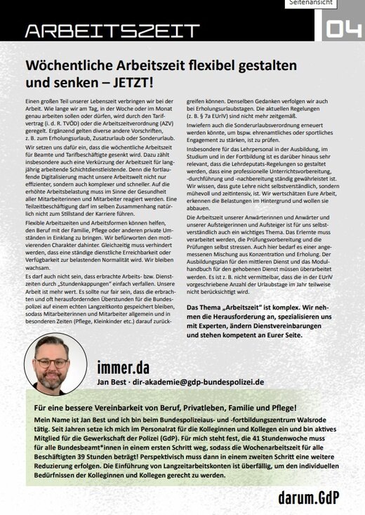 © Foto: GdP - DG Bundespolizeiakademie