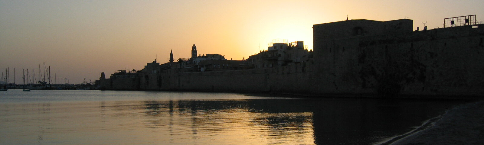 Das Panorama von Akko am Abend | © Foto: GdP
