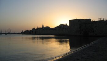 Das Panorama von Akko am Abend | © Foto: GdP