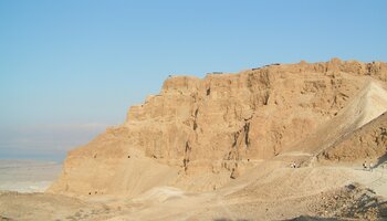 Blick auf Massada | © Foto: GdP