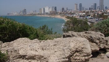 Blick von Jaffa auf Tel Aviv | © Foto: GdP