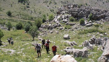 Aufstieg zum Mt. Hermon an der syrischen Grenze | © Foto: GdP