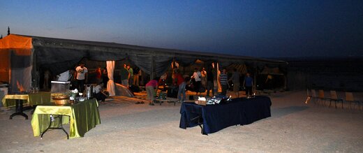 Unser erstes Camp in der Negev-Wüste | © Foto: GdP