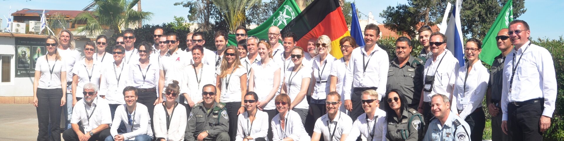 Zu Gast bei unseren Freunden von der israelischen Grenzpolizei in Beth Horon | © Foto: GdP
