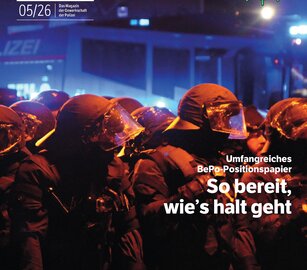 GdP-Bezirk Bundespolizei | Zoll - Deutsche Polizei - Bezirksjournal Ausgabe Mai 2026 | © Foto: GdP