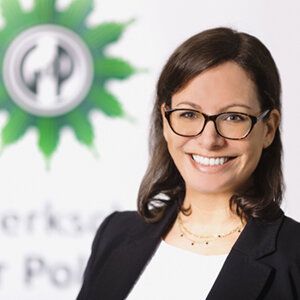 Foto der stellvertretenden Geschäftsführerin Saskia Galante der Geschäftstelle des GdP-Bezirks Bundespolizei | Zoll | © Foto: GdP-Bezirk Bundespolizei | Zoll