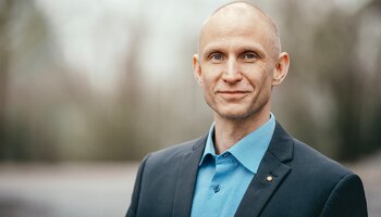 Portraitfoto von Andreas Roßkopf, Vorsitzender des GdP-Bezirks Bundespolizei | Zoll | © Foto: GdP-Bezirk Bundespolizei | Zoll