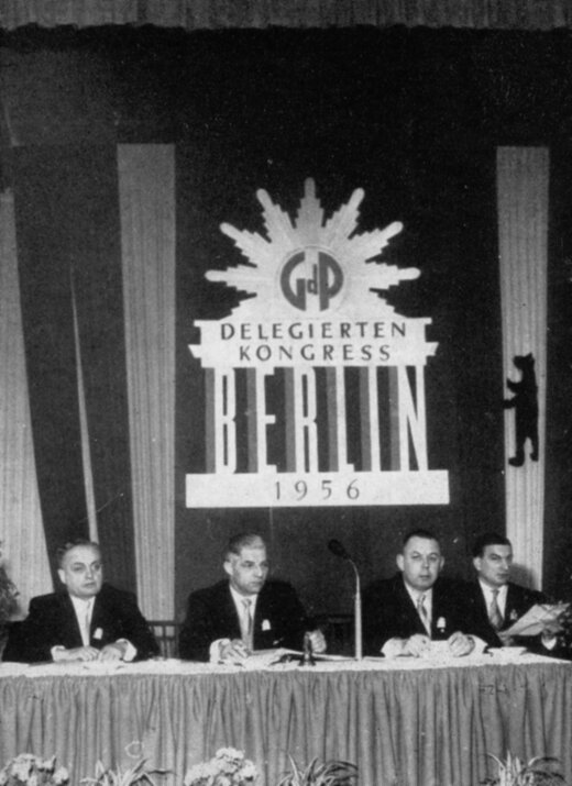 1956: Delegiertenkongress der GdP in Berlin | © DP
