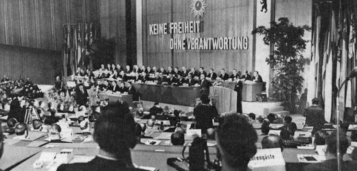 1968: 12. Delegiertenkongress in Berlin im Kontext der Notstandsregelungen | © DP