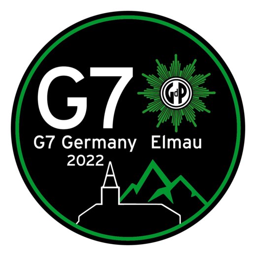 GdP-Patch für G7-Einsatz | © GdP
