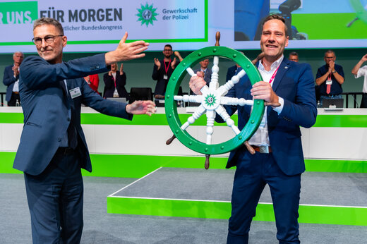 Der 27. Ordentliche Bundeskongress in Berlin. | © Foto: GdP/Kay Herschelmann