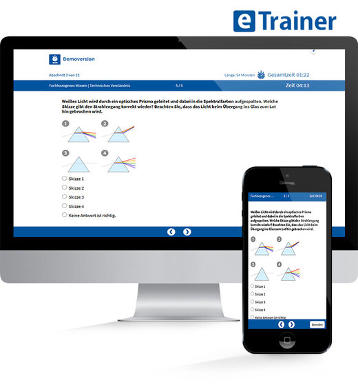 eTrainer Einstellungstest Polizei Hessen | © Ausbildungspark Verlag