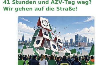 Auf die Strasse | © GdP HH
