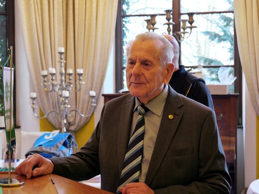 Ehrenvorsitzender der Seniorengruppe GdP MV: Hans Wederka | © Peter Anders