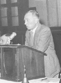 Heinrich Dräger, Vorsitzender 1952 - 1968 | © GdP