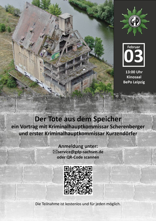 © Plakat: GdP Sachsen