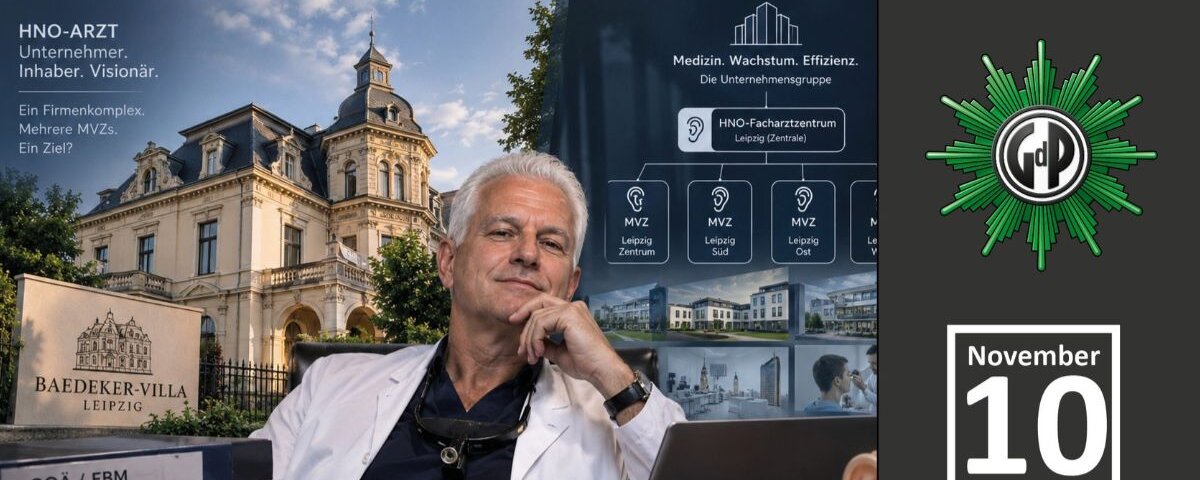 Plakat Vortrag OP-Saal Anklagebank | © Foto: GdP Sachsen