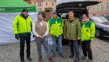 GdP Landesvorsitzender vor Ort | © Elke Hatz