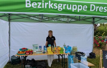Freital Triathlon Verpflegungsstand | © Elke Hatz