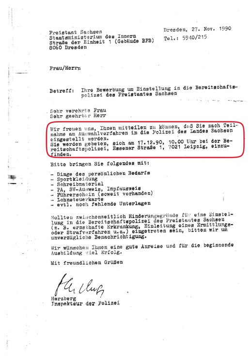 © Bild: Archiv PFS Leipzig