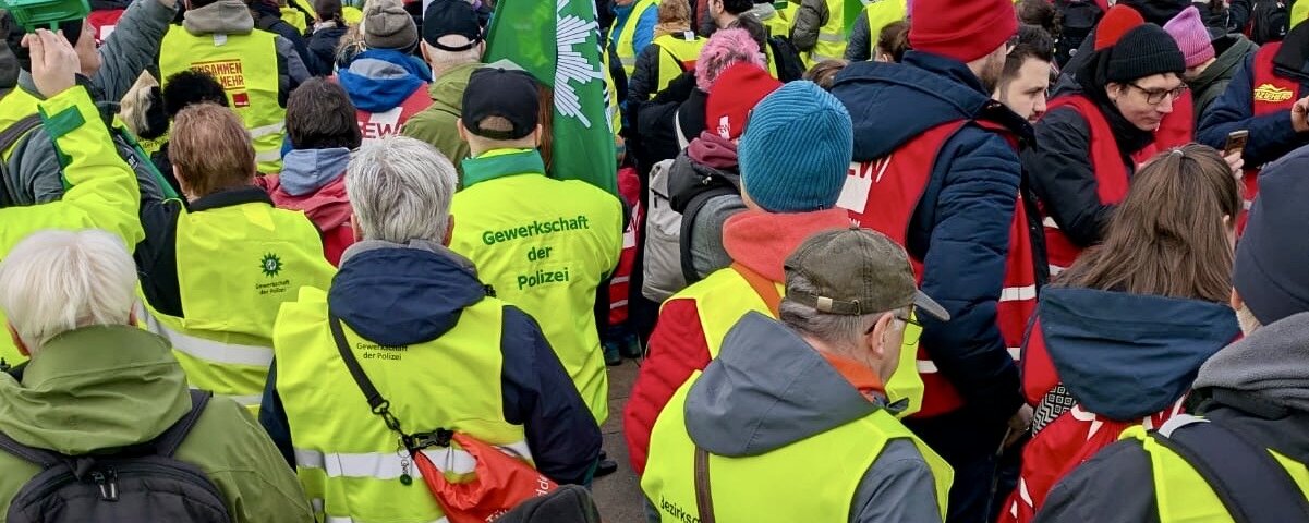 Tarifdemo Potsdam 2026 | © GdP Sachsen