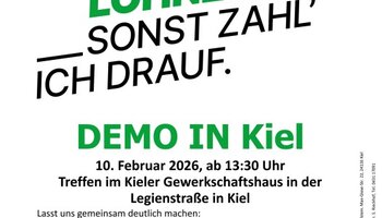 Demoaufruf 10.02.2026 | © GdP SH