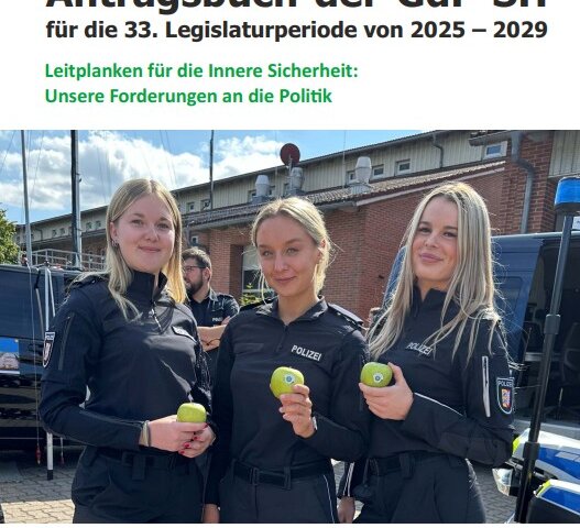 GdP Antragsbuch 2026 | © GdP SH