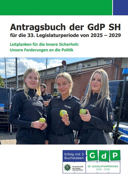 GdP Antragsbuch 2026 | © GdP SH