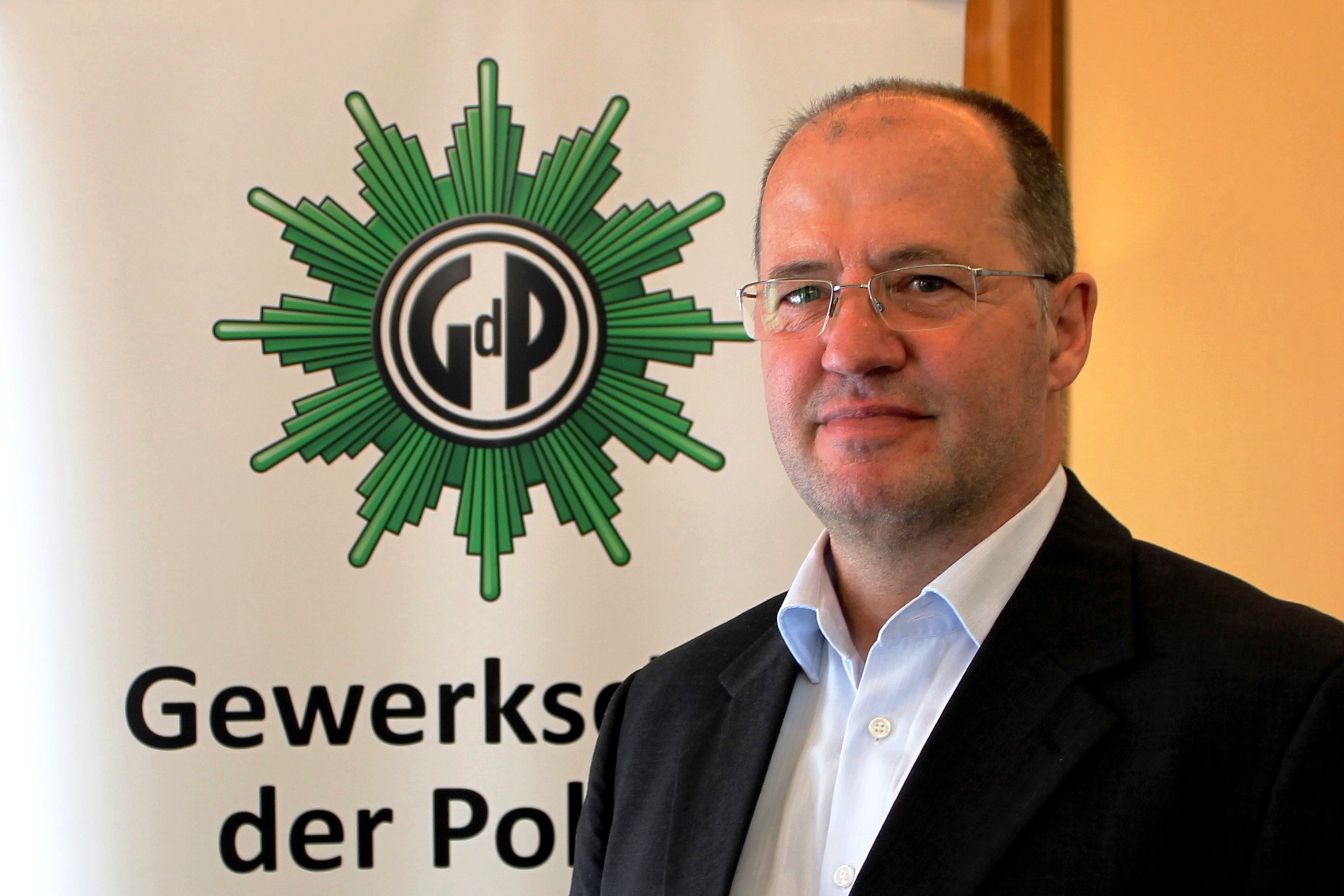 Andreas Wegner - Stellvertretender Landesvorsitzender der GdP MV / Foto: Marco Bialecki