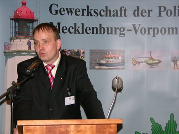 GdP-Landesvorsitzender Christian Schumacher