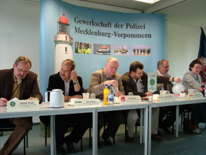 Gewerkschaft der Polizei (GdP) Mecklenburg-Vorpommern - Podiumsdiskussion der Kreisgruppe Anklam - 19.05.2009