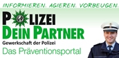 Direkt zum GdP Präventionsportal „PolizeiDeinPartner.de“