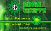 Flyer der JUNGEN GRUPPE Mecklenburg-Vorpommern (pdf.Dokument)
