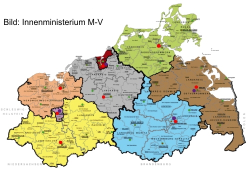 zukünftige Polizeistruktur in Mecklenburg-Vorpommern