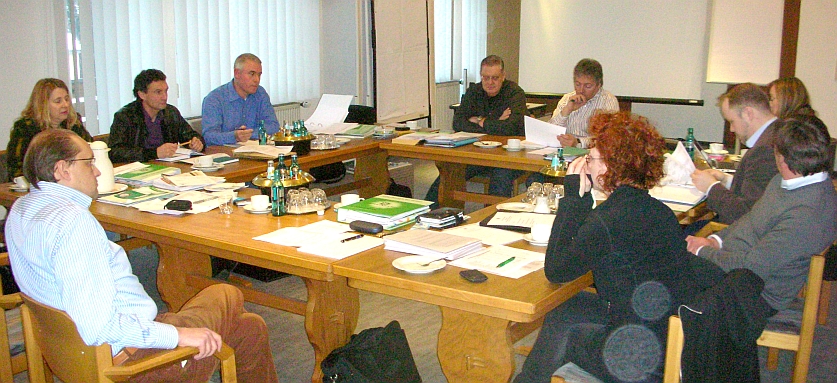Klausurtagung: Geschäftsführender GdP-Landesvorstand  in Jeddingen (Foto: D. Schilff, Januar 2010)