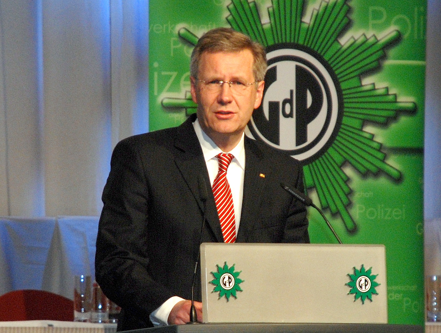 Bundespräsident Christian Wulff (Foto: Uwe Robra, Red. GdP-NI)