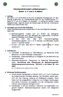 GdP-Statement 2010 zum DP-Konzept A11-A12