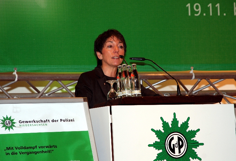 Mitreißende Rede der Landesbischöfin Dr. Margot Käßmann (Foto: Uwe Robra)